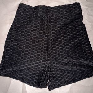 Shein Honeycomb shorts!